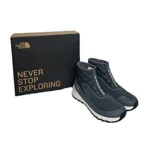 The North Face Thermoball Progressive Zip Boots Grey White Womens 7 Waterproof